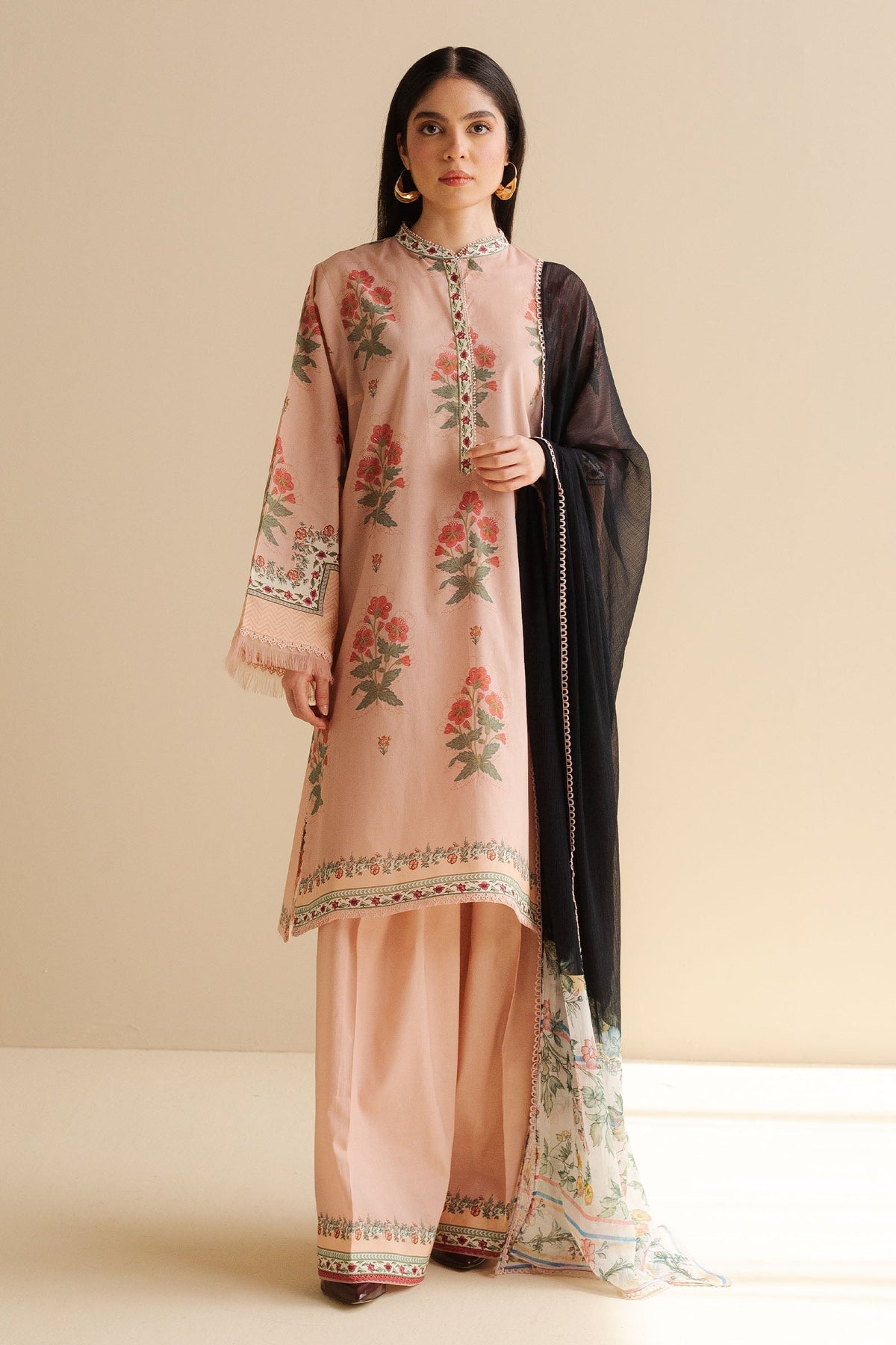 Zara Shahjahan | Coco Prints | Raya-2A by Zara Shahjahan - Designer Dress - Type: Ladies Clothes - Available at Libayah - 100% Original