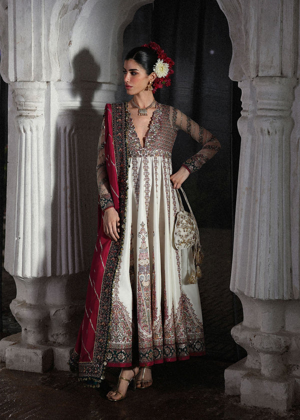 Hussain Rehar | Festive Eid Collection 26 | Madhu Bala by Hussain Rehar - Designer Dress  - Type : Ladies Clothes - Available at Libayah - 100% Original 