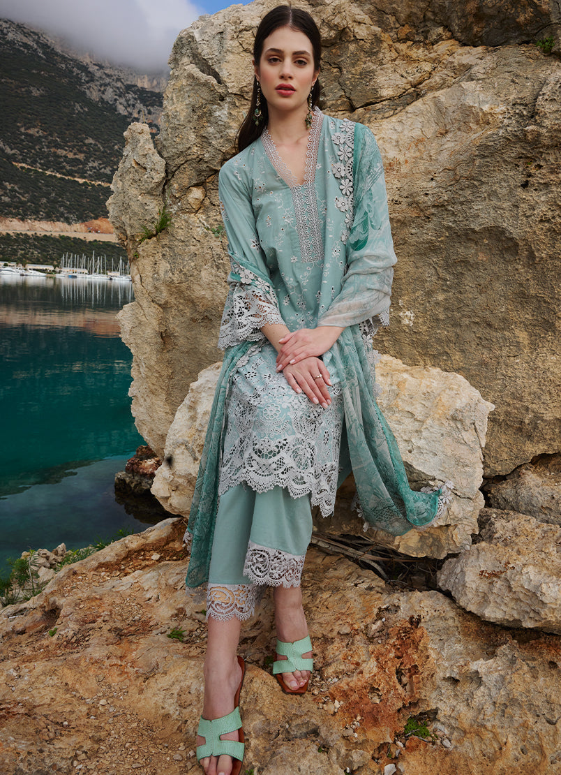 Image | Lawnkari 25 | Selin by Image - Designer Dress - Type: Ladies Clothes - Available at Libayah - 100% Original