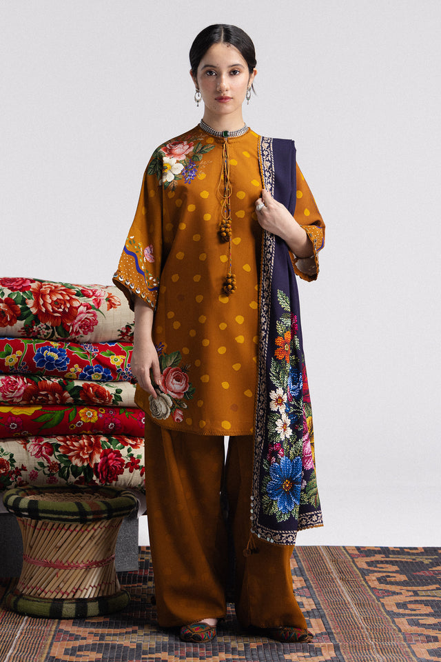 Zara ShahJahan | Coco Prints Winter 26 | Amelia-5B by Zara ShahJahan - Designer Dress  - Type : Ladies Clothes - Available at Libayah - 100% Original 