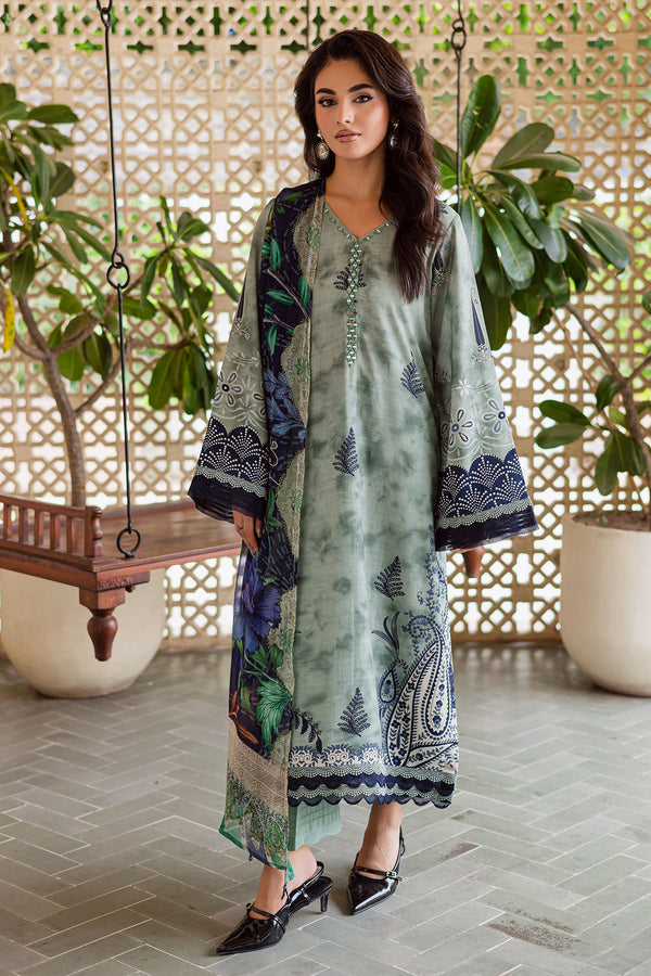 Nureh | Signature Printed Linen | SP-164 by Nureh - Designer Dress  - Type : Ladies Clothes - Available at Libayah - 100% Original 