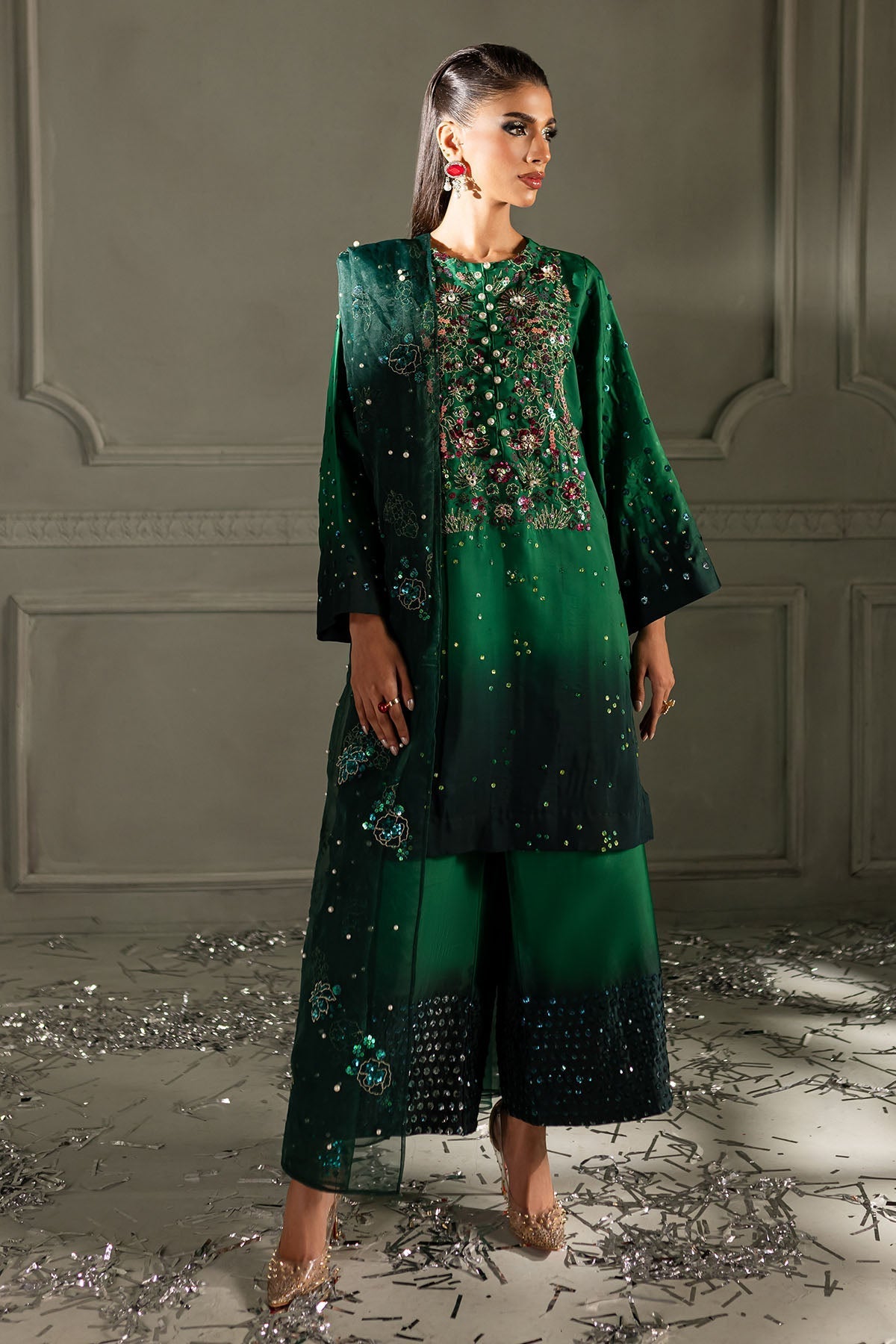 Nureh | Fancy Formals | Ruby Rush TW-09 by Nureh - Designer Dress  - Type : Ladies Clothes - Available at Libayah - 100% Original 