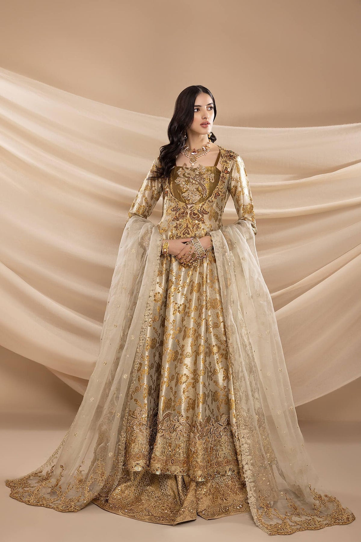Nilofer Shahid | Shama e Mehfil | Dur-e-Nayab by Nilofer Shahid - Designer Dress  - Type : Ladies Clothes - Available at Libayah - 100% Original 