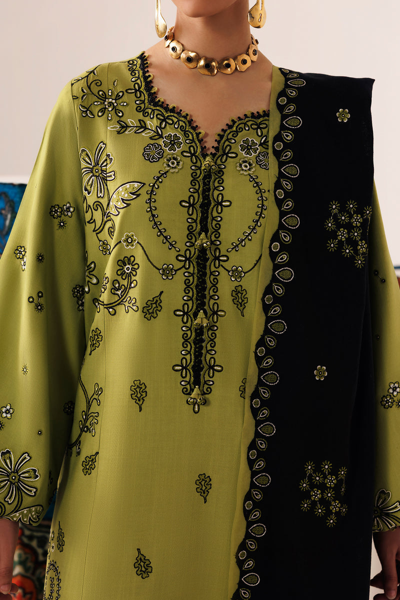 Qalamkar | Q Line Linen 26 | QLW-01 AMARAH by Qalamkar - Designer Dress  - Type : Ladies Clothes - Available at Libayah - 100% Original 