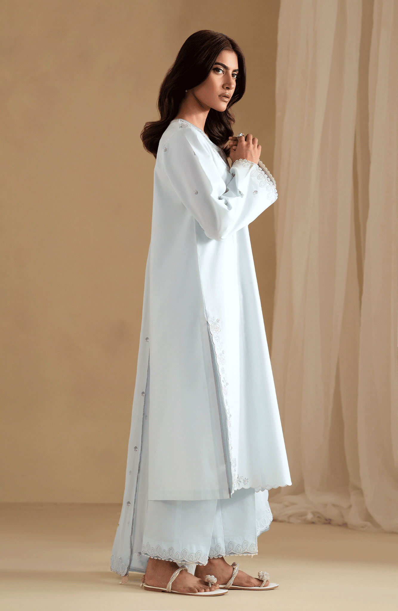 Seran | Luxury Pret | DELYRA - 3 pc by Seran - Designer Dress  - Type : Ladies Clothes - Available at Libayah - 100% Original 
