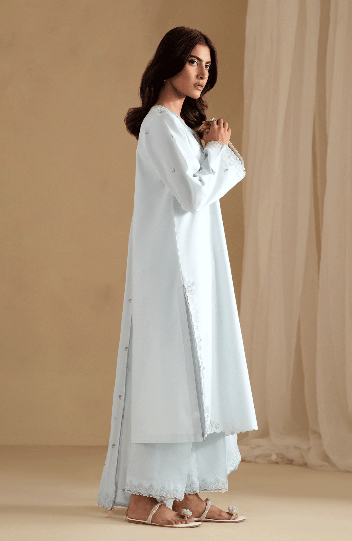 Seran | Luxury Pret | DELYRA - 3 pc by Seran - Designer Dress  - Type : Ladies Clothes - Available at Libayah - 100% Original 
