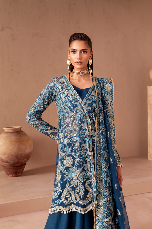 Emaan Adeel | Clay Couture | ELARA by Emaan Adeel - Designer Dress  - Type : Ladies Clothes - Available at Libayah - 100% Original 