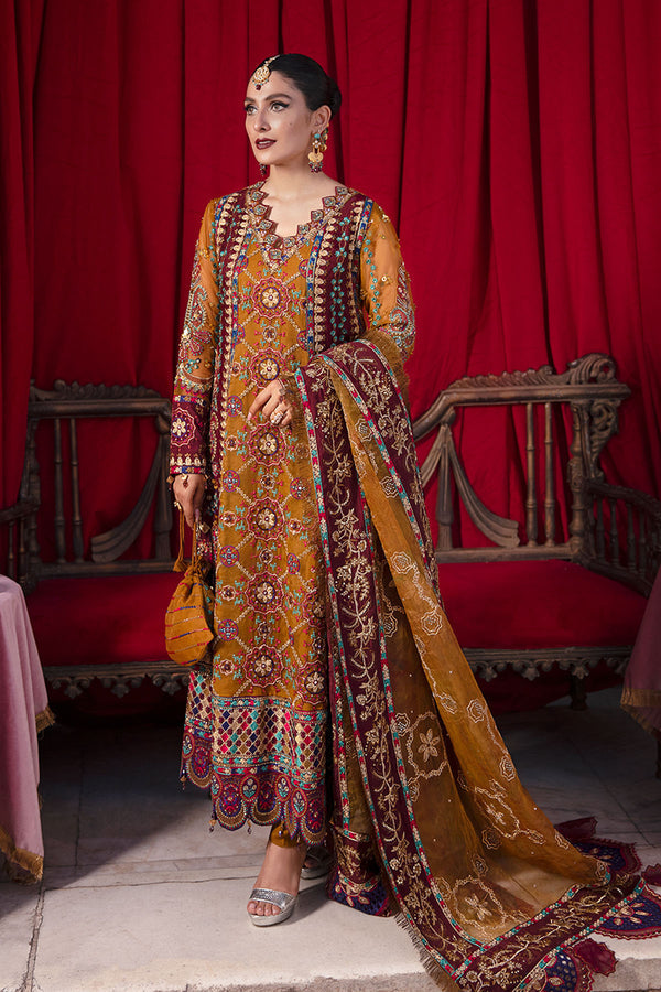 Nureh | Jhoomro Formals | Gulshan Shirt by Nureh - Designer Dress  - Type : Ladies Clothes - Available at Libayah - 100% Original 