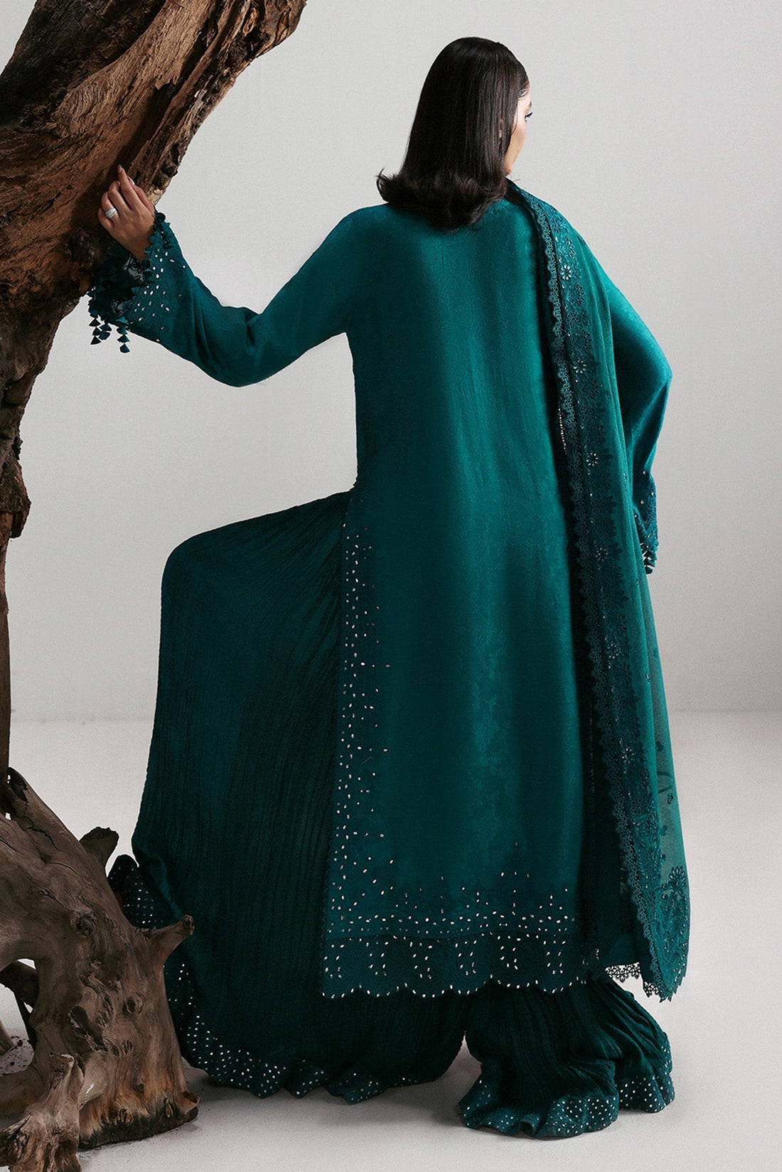 Afrozeh | Slate Ready to Wear | Valentena by Afrozeh - Designer Dress  - Type : Ladies Clothes - Available at Libayah - 100% Original 