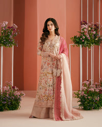 Faiza Saqlain | Roim Silk Edit | Nermin by Faiza Saqlain - Designer Dress  - Type : Luxury Dress - Available at Libayah - 100% Original 