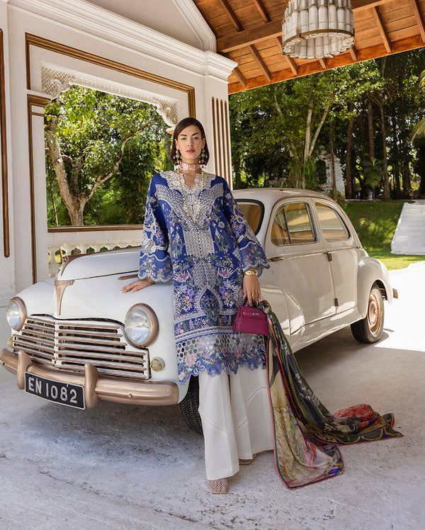 Esmel | Mon Tresor Luxe Lawn 26 | Veni Vidi Amavi by Esmel - Designer Dress - Type : Luxury Dress - Available at Libayah - 100% Original