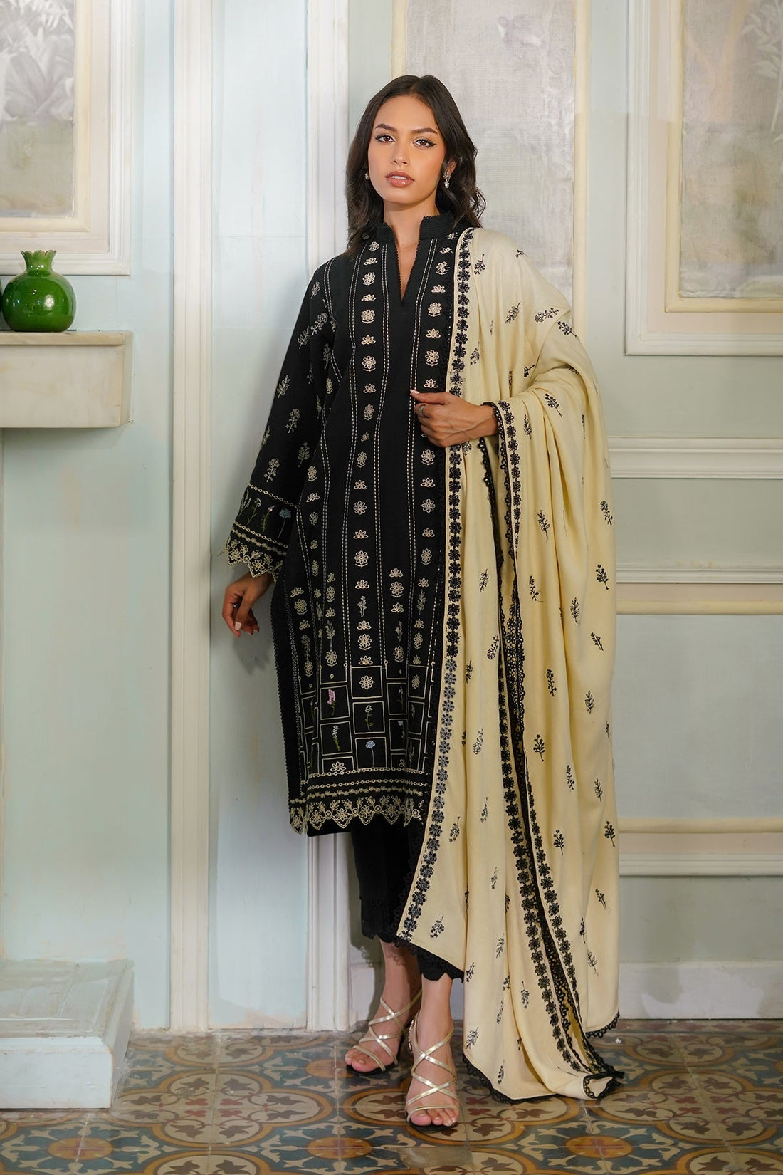 Sahar | Autumn Winter 2024 | Folk Reverie by Sahar - Designer Dress - Type: Ladies Clothes - Available at Libayah - 100% Original