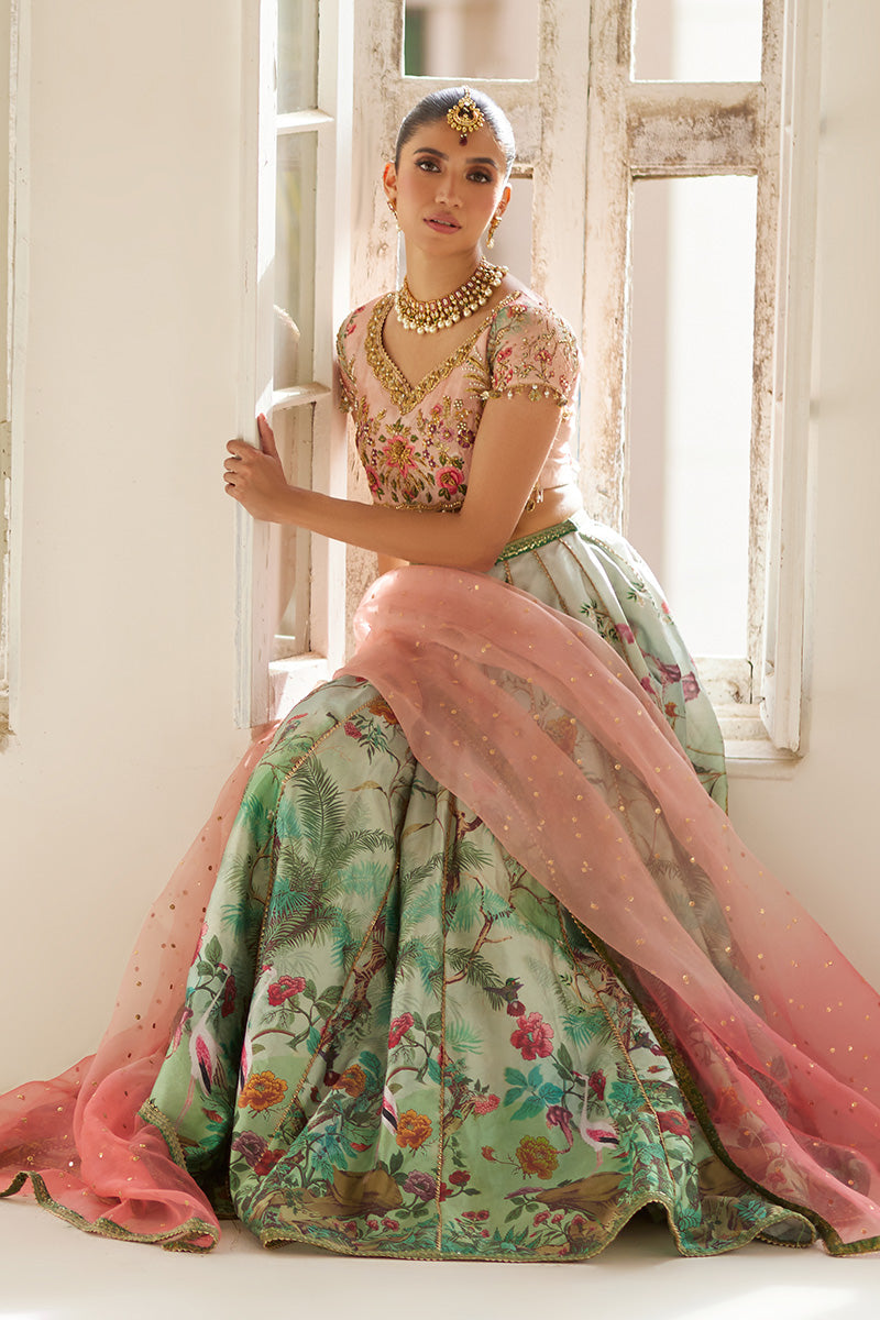 Mina Hassan | Formal Dholki Collection | Fayruz by Mina Hassan - Designer Dress - Type: Ladies Clothes - Available at Libayah - 100% Original