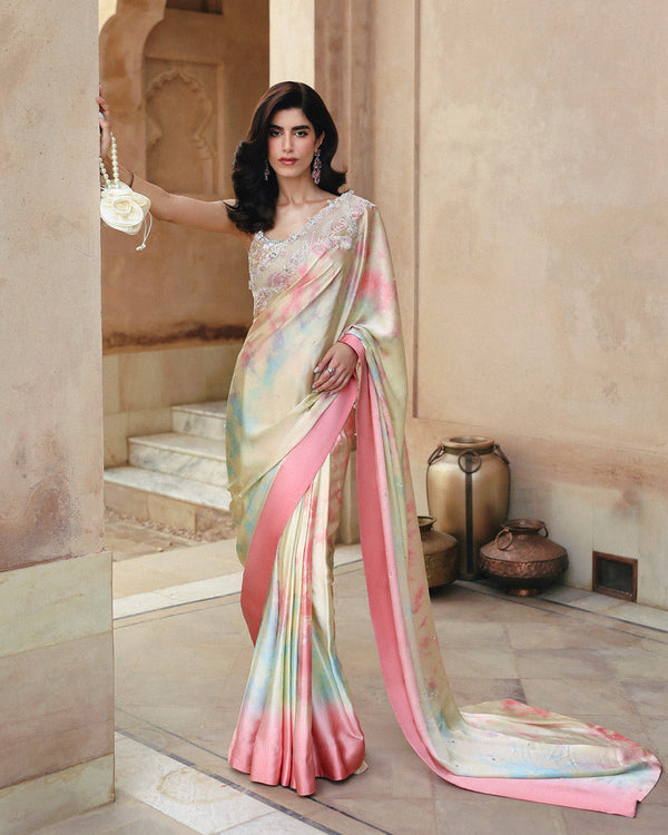Faiza Saqlain | Averia Bridals | Kalara by Faiza Saqlain - Designer Dress  - Type : Ladies Clothes - Available at Libayah - 100% Original 