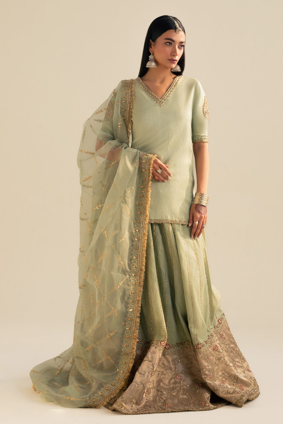 Zara Shahjahan | Wedding Formals 2024 | ZC-3089 by Zara Shahjahan - Designer Dress - Type: Ladies Clothes - Available at Libayah - 100% Original