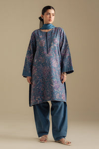 Zara Shahjahan | Coco Winter 25 | Mist-2B - Designer Dress - Type : Ladies Clothes - Available at Libayah - 100% Original
