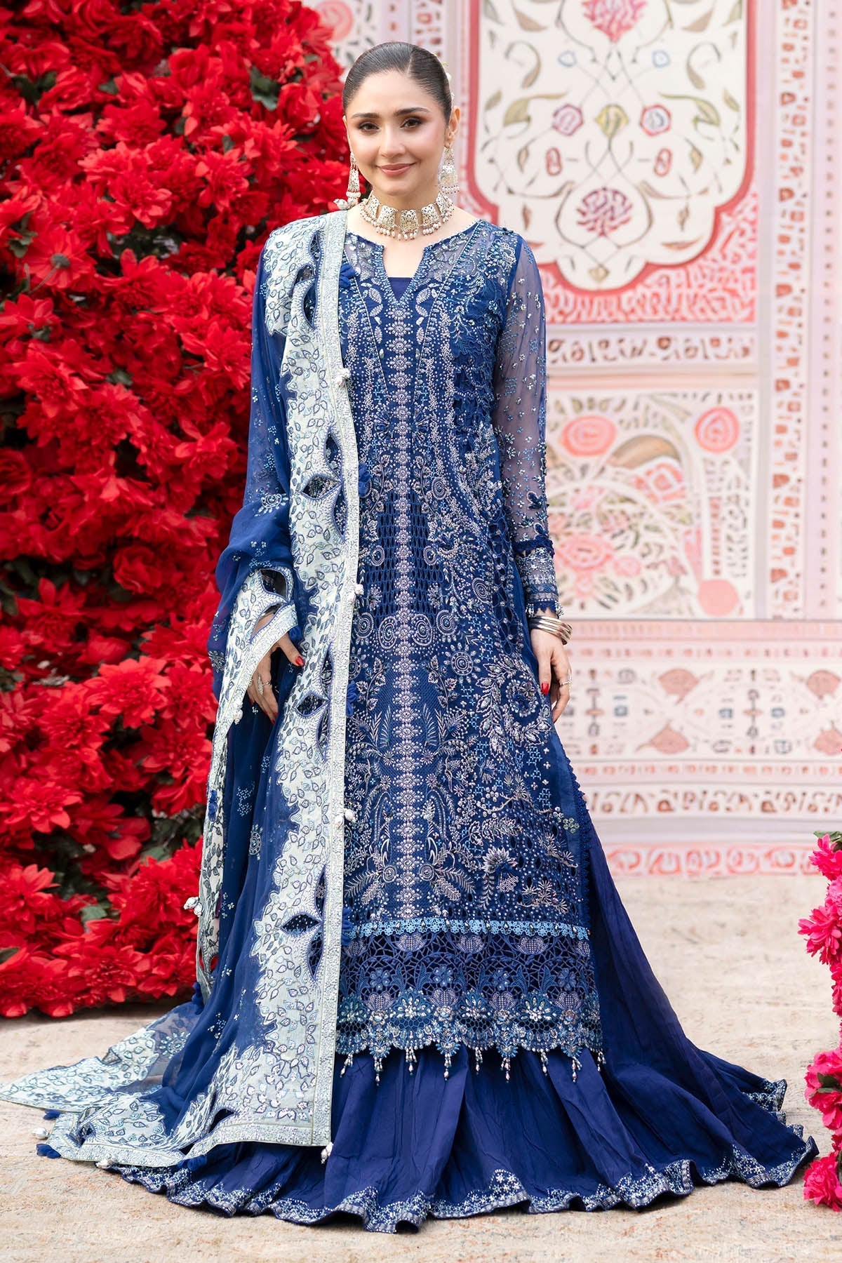 Nureh | Jhoomro Formals |NL-99 Mia by Nureh - Designer Dress  - Type : Ladies Clothes - Available at Libayah - 100% Original 