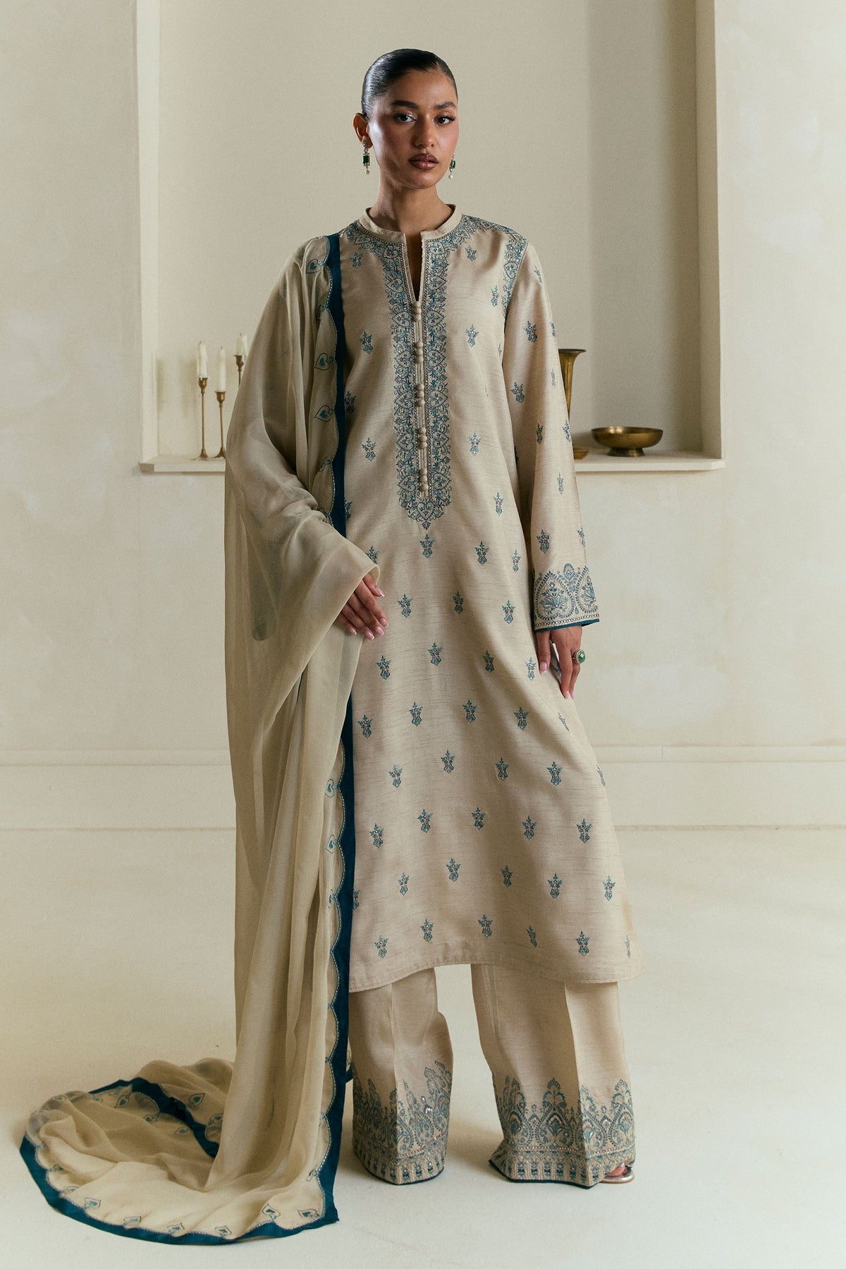 Zara Shahjahan | Festive Wear 25 | ZR25F0538 by Zara Shahjahan - Designer Dress  - Type : Ladies Clothes - Available at Libayah - 100% Original 