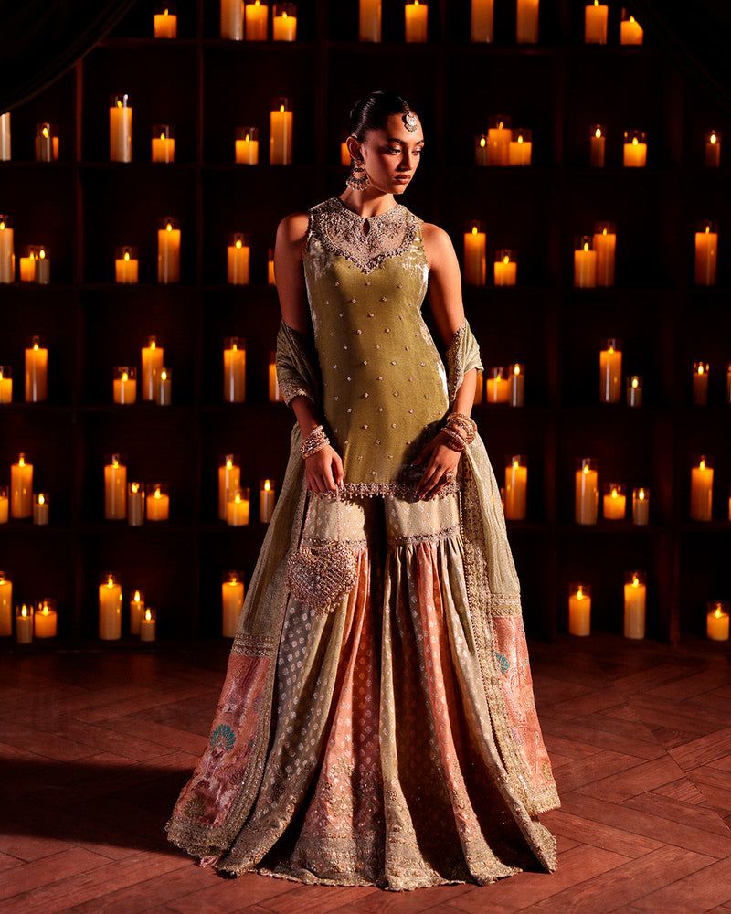 Faiza Saqlain | Zaeva Wedding Formals | Zerra by Faiza Saqlain - Designer Dress  - Type : Ladies Clothes - Available at Libayah - 100% Original 