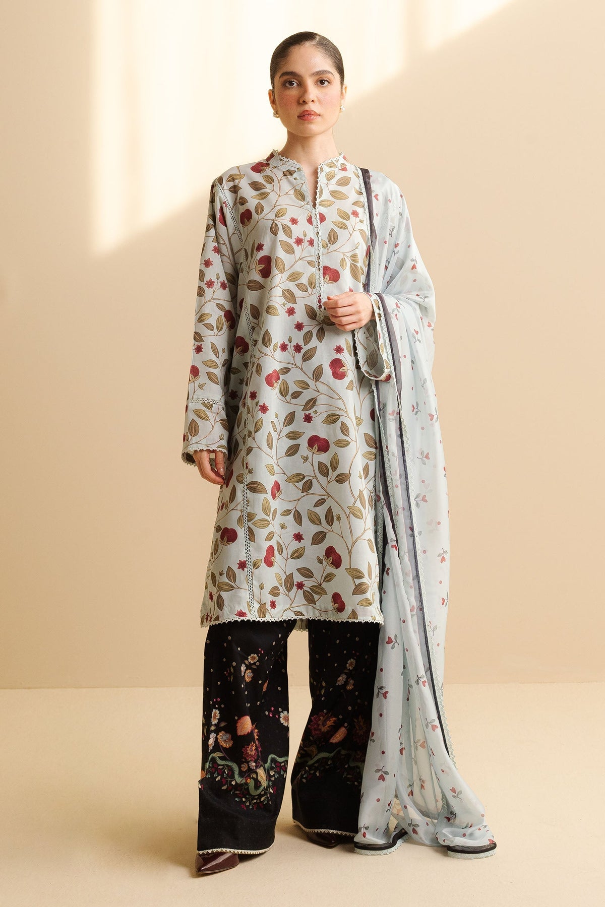 Zara Shahjahan | Coco Prints | Rey-7B by Zara Shahjahan - Designer Dress - Type: Ladies Clothes - Available at Libayah - 100% Original
