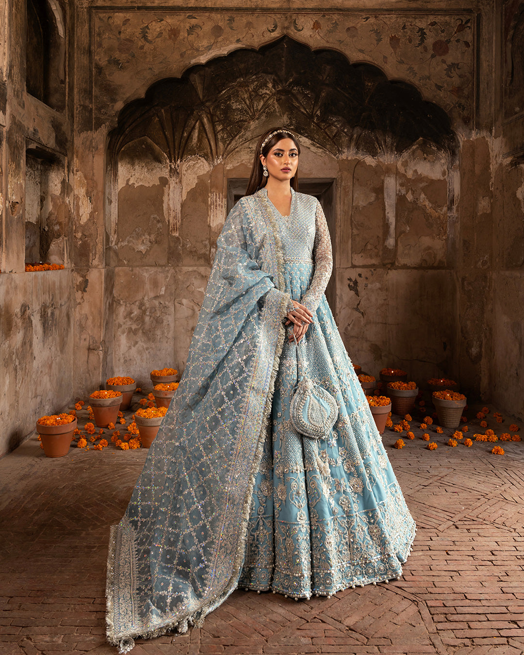 Faiza Saqlain | Nira Festive | Hana by Faiza Saqlain - Designer Dress  - Type : Wedding Dress - Available at Libayah - 100% Original 