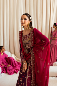 Emaan Adeel | The Empress Wedding Formals | AVORIA by Emaan Adeel - Designer Dress  - Type : Ladies Clothes - Available at Libayah - 100% Original 