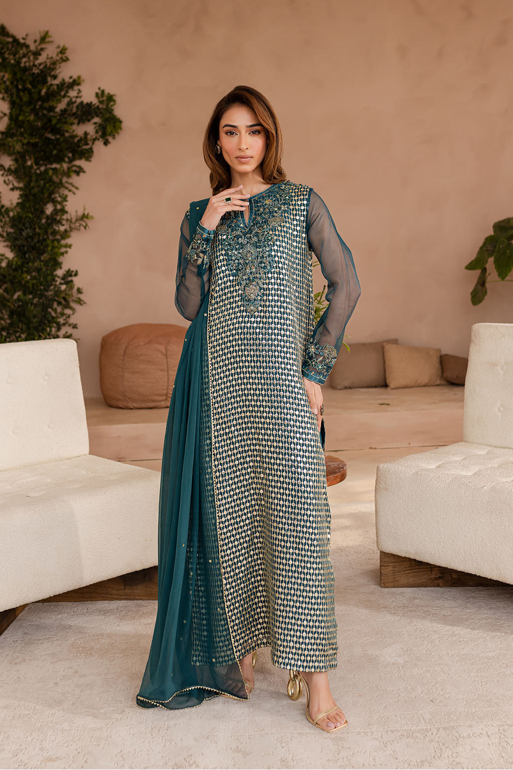 Vanya | Veranda Fromals | VR-03 by Vanya - Designer Dress - Type: Ladies Clothes - Available at Libayah - 100% Original