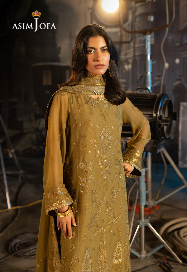 Asim Jofa | Festive Collection 25 | AJLF-15 by Asim Jofa - Designer Dress - Type: Ladies Clothes - Available at Libayah - 100% Original