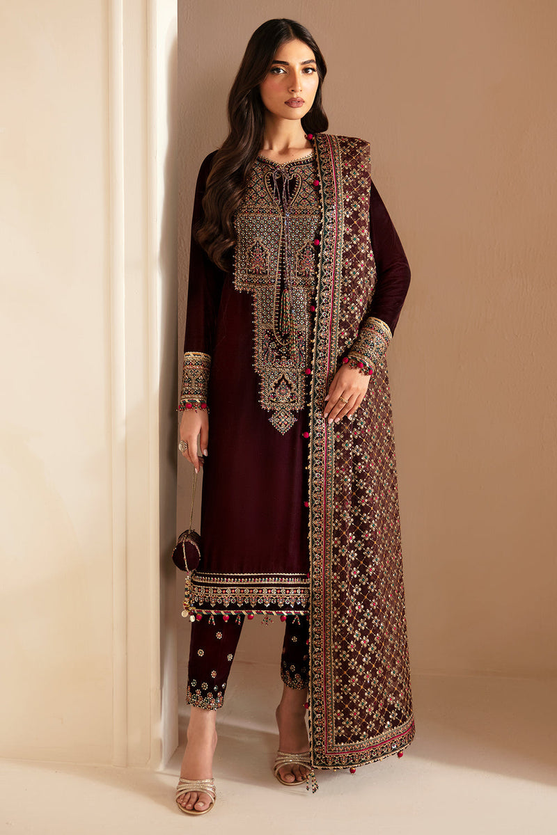 Jazmin | Velvet Edit 24 |  Velvet Formal VF-2022 by Jazmin - Designer Dress - Type: Formal - Available at Libayah - 100% Original