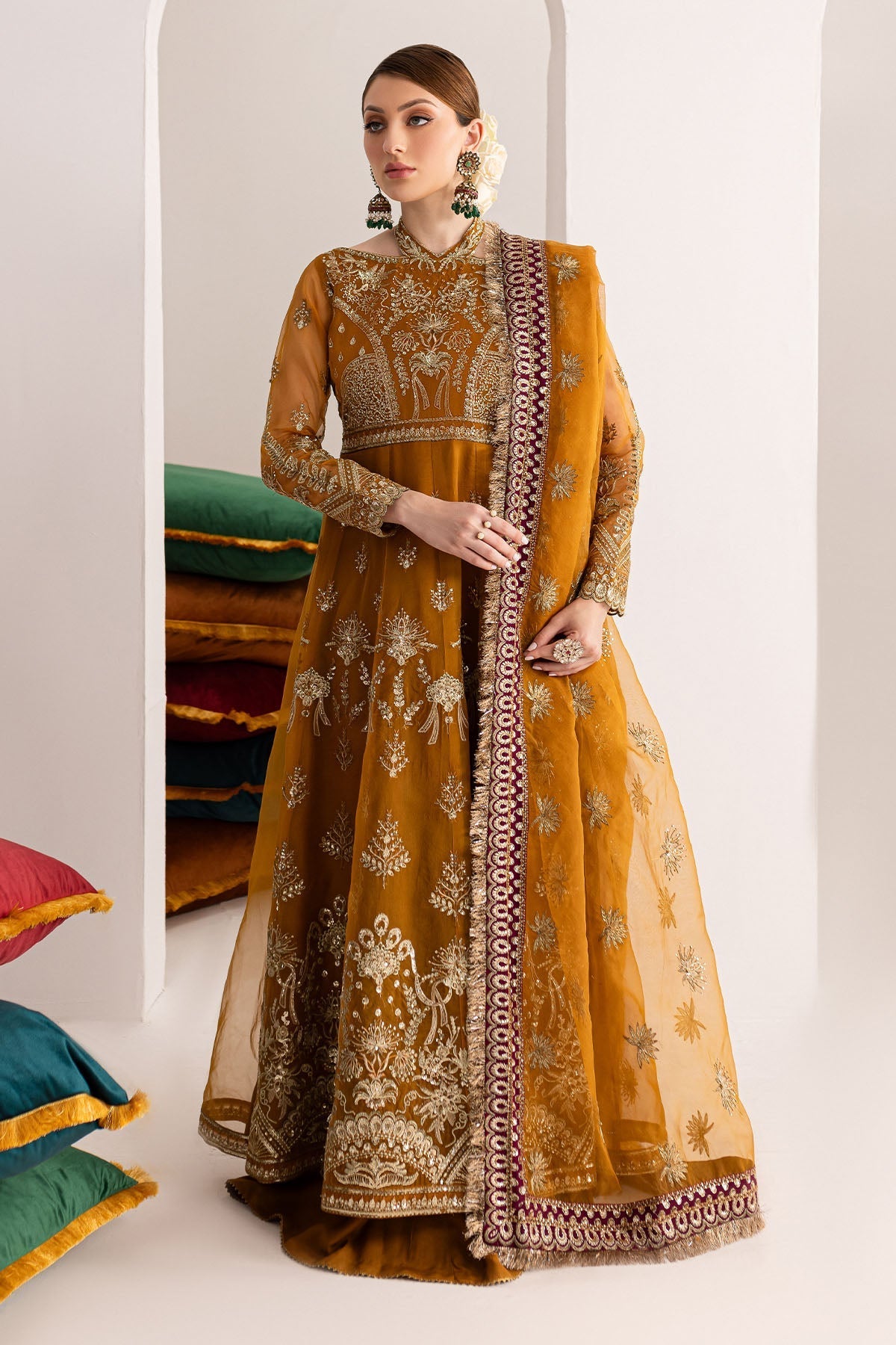 Nureh | Fancy Formals | NP-514 by Nureh - Designer Dress - Type: Formal - Available at Libayah - 100% Original