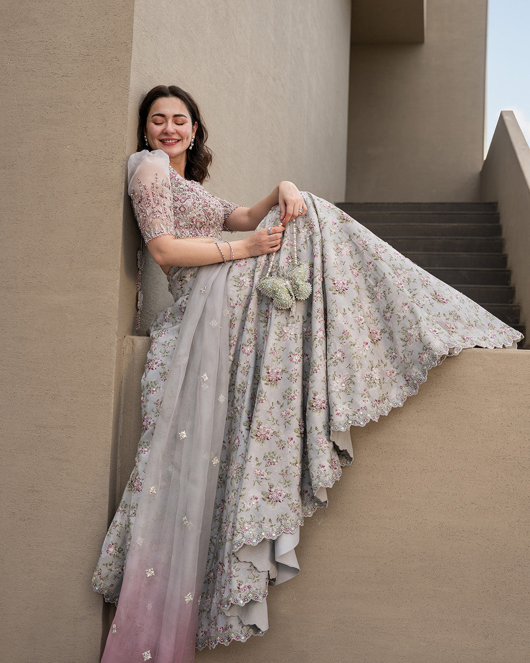 Faiza Saqlain | Reina Luxe | Chanaah by Faiza Saqlain - Designer Dress  - Type : Ladies Clothes - Available at Libayah - 100% Original 