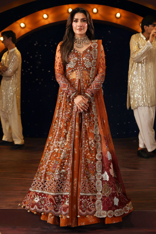 Nureh | Jhoomro Formals | NL-80 Zardozi by Nureh - Designer Dress  - Type : Ladies Clothes - Available at Libayah - 100% Original 