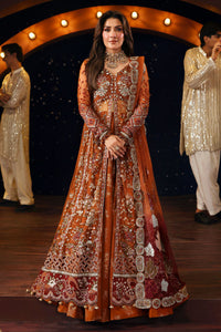 Nureh | Jhoomro Formals | NL-80 Zardozi by Nureh - Designer Dress  - Type : Ladies Clothes - Available at Libayah - 100% Original 