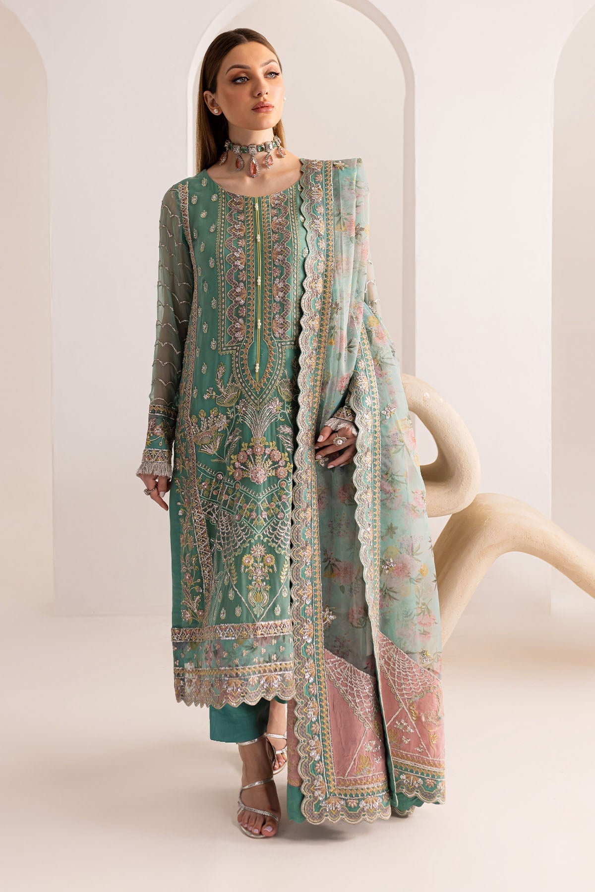 Nureh | Fancy Formals | NP-513 by Nureh - Designer Dress - Type: Formal - Available at Libayah - 100% Original