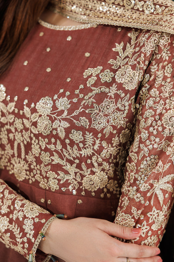 Farasha | Formals 26 | Rustic Glow - Designer Dress - Type : Ladies Clothes - Available at Libayah - 100% Original
