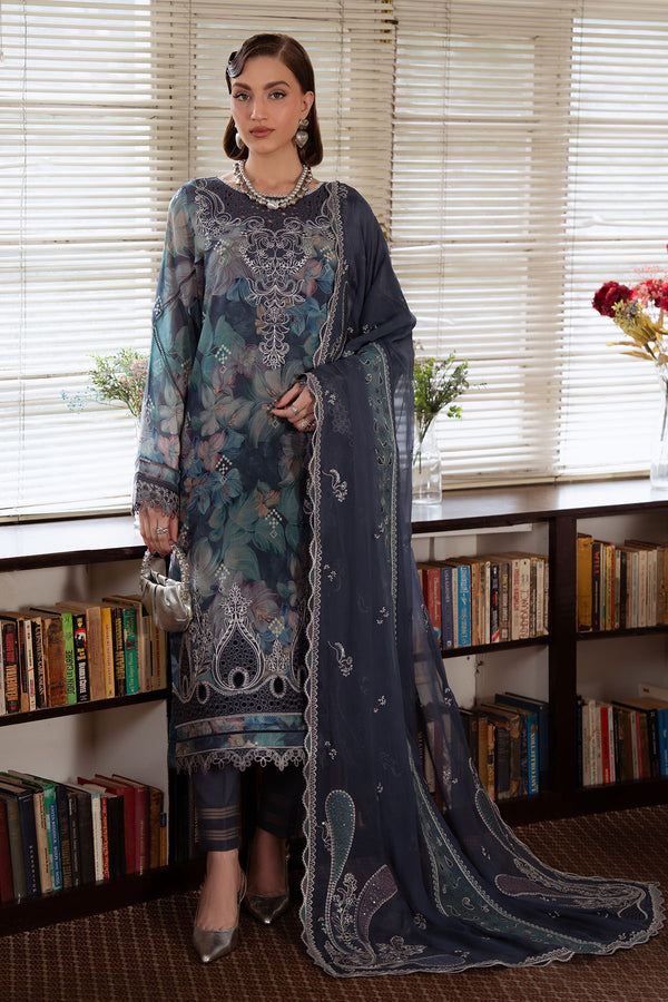 Nureh | Swiss Lawn | NS-162 - by Libayah - Registered Vendor of : Nureh - 100% Original Designer Dress