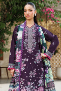 Farasha | Summer Weaves Embroidered Lawn | Plum Allure by Farasha - Designer Dress - Type: Ladies Clothes - Available at Libayah - 100% Original