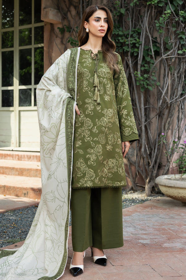 Farasha | Eminence Khaddar 25 | Olvyn by Farasha - Designer Dress - Type : Ladies Clothes - Available at Libayah - 100% Original 