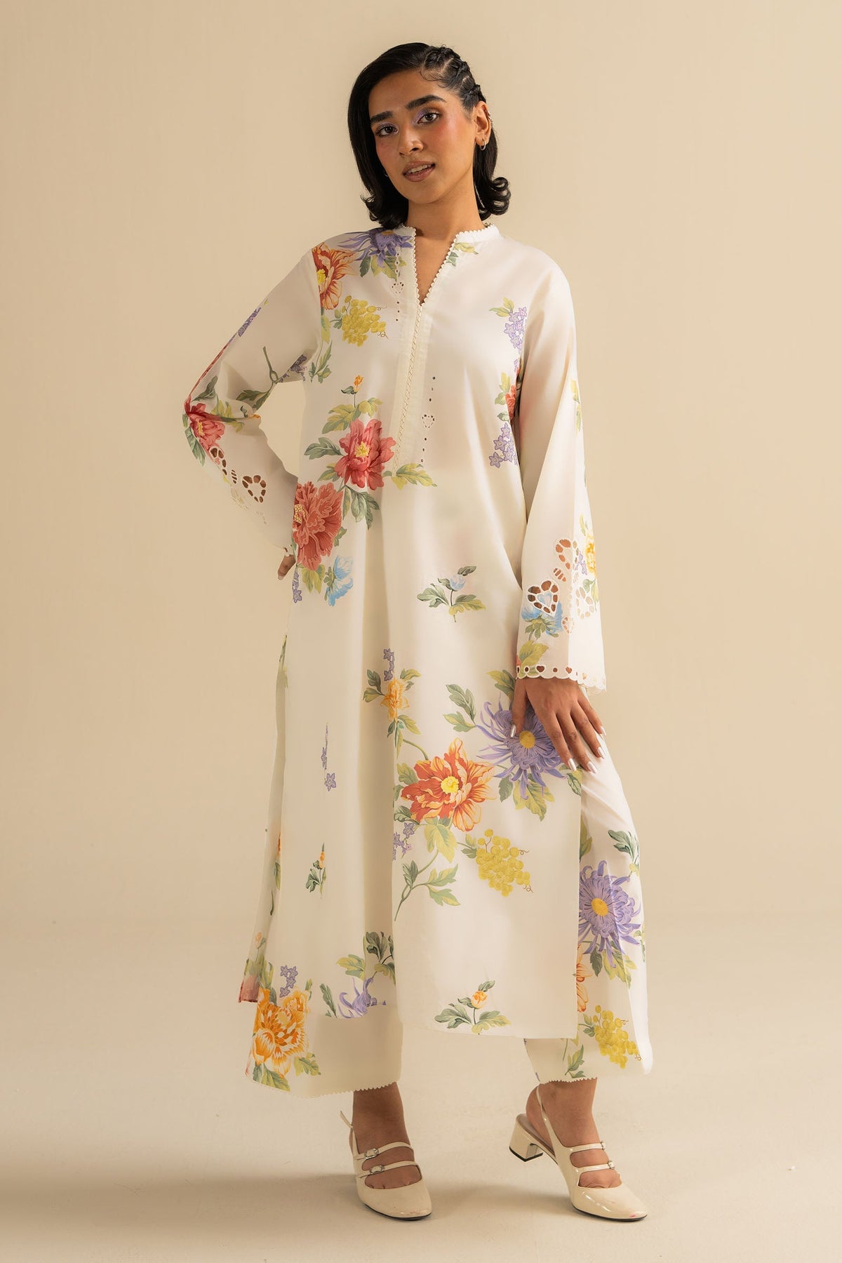 Zara Shahjahan | Love Coco SS 25 |CR25C0769 by Zara Shahjahan - Designer Dress  - Type : Ladies Clothes - Available at Libayah - 100% Original 