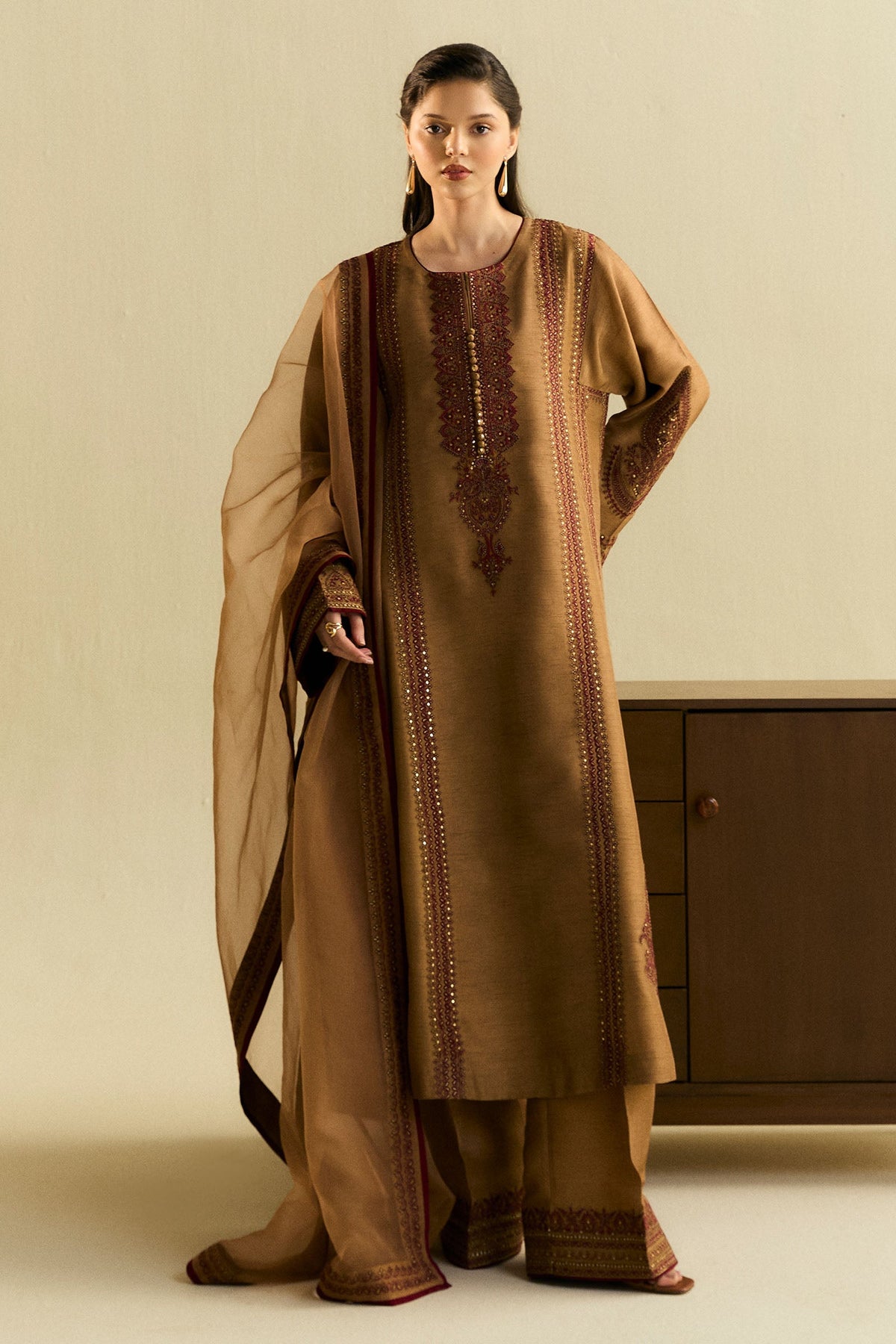 Zara Shahjahan | Festive Wear 25 | ZR25F0224 by Zara Shahjahan - Designer Dress  - Type : Ladies Clothes - Available at Libayah - 100% Original 