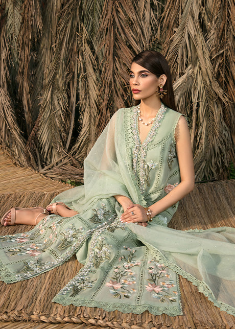 Saira Shakira | Luxury Pret | Hyacinth by Saira Shakira - Designer Dress  - Type : Ladies Clothes - Available at Libayah - 100% Original 
