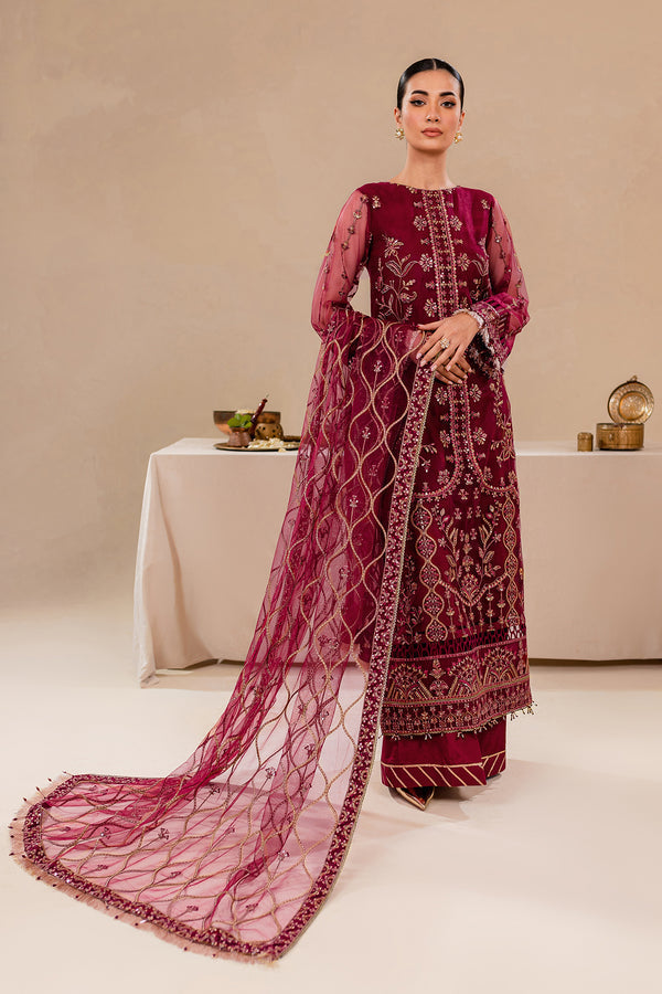 Farasha | Lumiere Luxury Collection 23 |ROUGE PINK by Farasha - Designer Dress - Type: Ladies Clothes - Available at Libayah - 100% Original