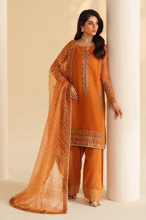 Naqshi | Feemora Organza Raw Silk | Yameen by Naqshi - Designer Dress  - Type : Ladies Clothes - Available at Libayah - 100% Original 