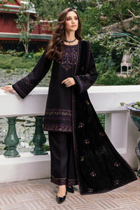 Naqshi | Nuri Khaddar Velvet Marina | Nisma by Naqshi - Designer Dress  - Type : Ladies Clothes - Available at Libayah - 100% Original 