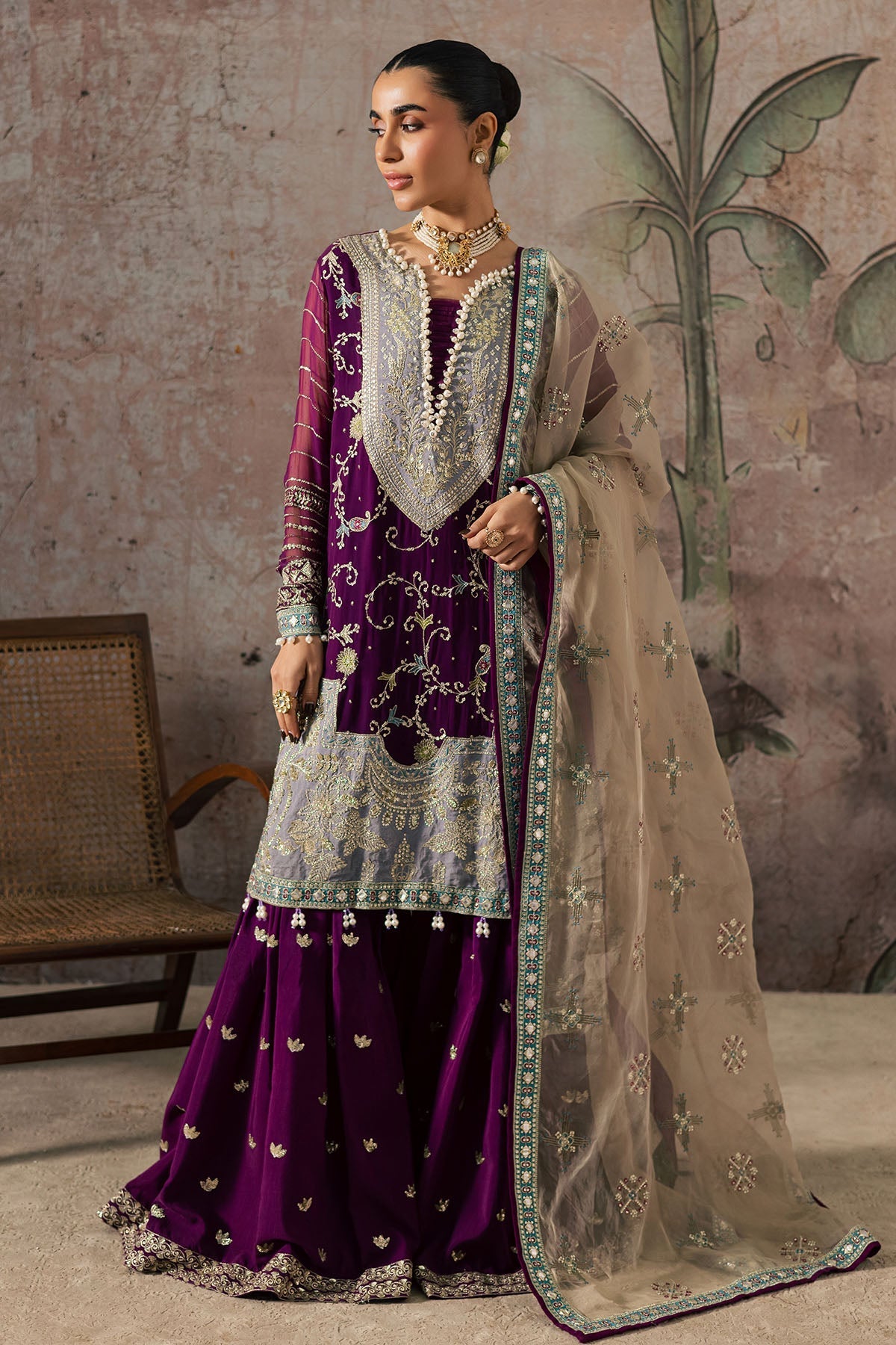 Afrozeh | Basic Pret 26 RTW | NACRE by Afrozeh - Designer Dress  - Type : Ladies Clothes - Available at Libayah - 100% Original 