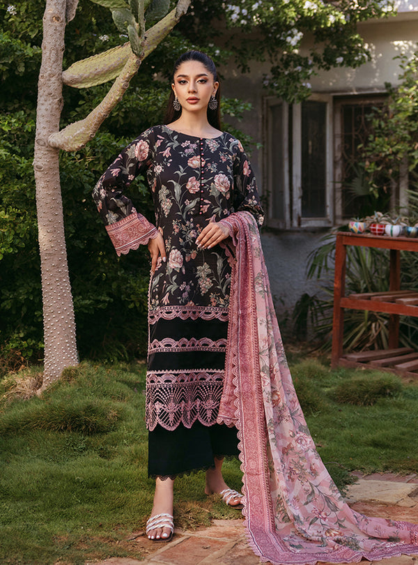 Zainab Chottani | Tahra Lawn 24 | RYMA - D 1A by Zainab Chottani - Designer Dress - Type: Ladies Clothes - Available at Libayah - 100% Original