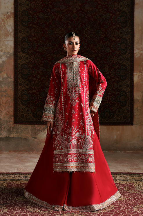 Emaan Adeel | Afsana e Silk | MAHGUL by Emaan Adeel - Designer Dress - Type : Ladies Clothes - Available at Libayah - 100% Original 