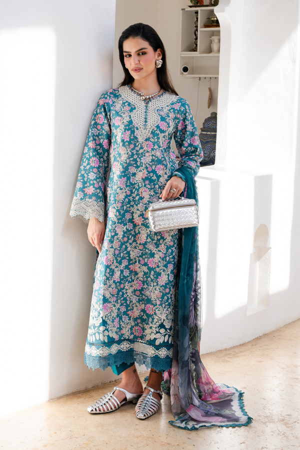 Aabyaan | Shezlin Chikankari 26 | AVERRA (AZ-01) by Aabyaan - Designer Dress - Type : Luxury Dress - Available at Libayah - 100% Original