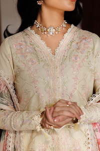 Emaan Adeel | Mirabelle Festive Luxury Lawn | BLOSSOM BLISS by Emaan Adeel - Designer Dress  - Type : Ladies Clothes - Available at Libayah - 100% Original 