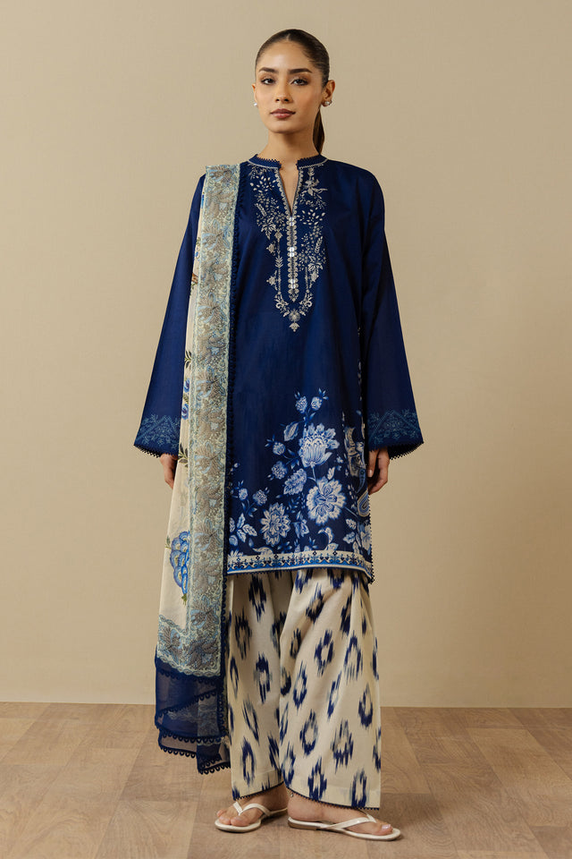 Zara Shahjahan | Coco Prints 26 | Cassia-10A by Zara Shahjahan - Designer Dress  - Type : Ladies Clothes - Available at Libayah - 100% Original 